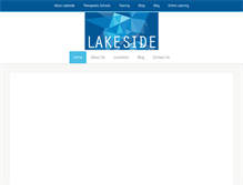 Tablet Screenshot of lakesidelink.com